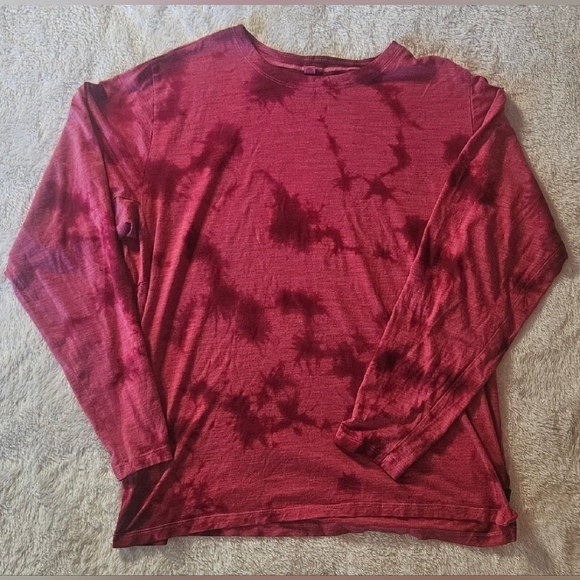 Unisex Lululemon lab Wool-Blend Tie Dye Long Sleeve Shirt - Picture 8 of 10